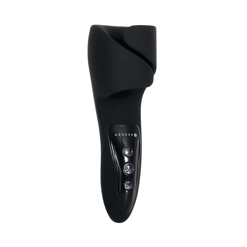 Gender X THE EMBRACE - Black USB Rechargeable Male Vibrator-GX-RS-8928-2