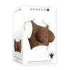 Gender X UNDERGARMENTS - PLATE C-CUP - Dark - Brown Wearable Breasts - C-Cup Size-GX-WR-3991-2