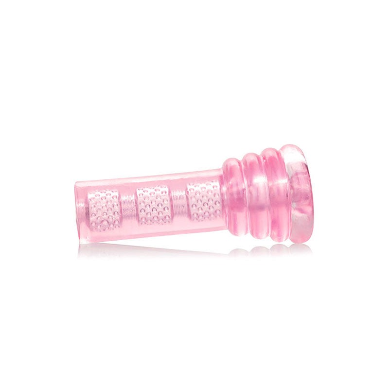 Adam & Eve SUPER HEAD HONCHO - Pink Oral Stroker-H427 0000