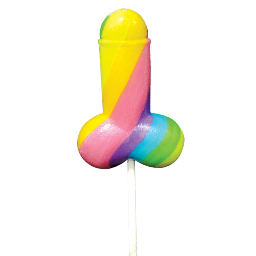 Penis Rainbow Cock Pops - Single