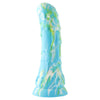HiSmith Melting Snow Dildo with Kliclok - Blue 23.9 cm Dildo with Kliclok Machine Attachment - HSA110