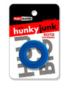 HUNKYJUNK ROTO grooved gripper-ribbed cockring TEAL FIZZ-HUJ-150-TFZ