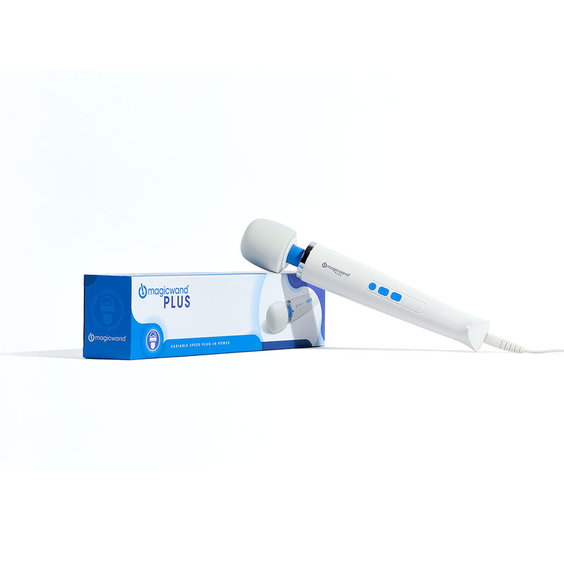 Magic Wand Plus - White Mains Powered Massage Wand-HV-265AU