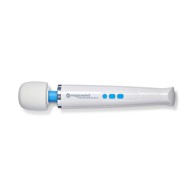 Magic Wand Rechargeable - White Rechargeable Massage Wand-HV-270AU