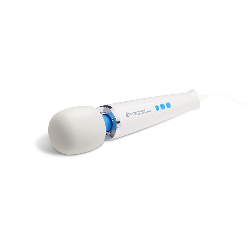 Magic Wand Rechargeable - White Rechargeable Massage Wand-HV-270AU