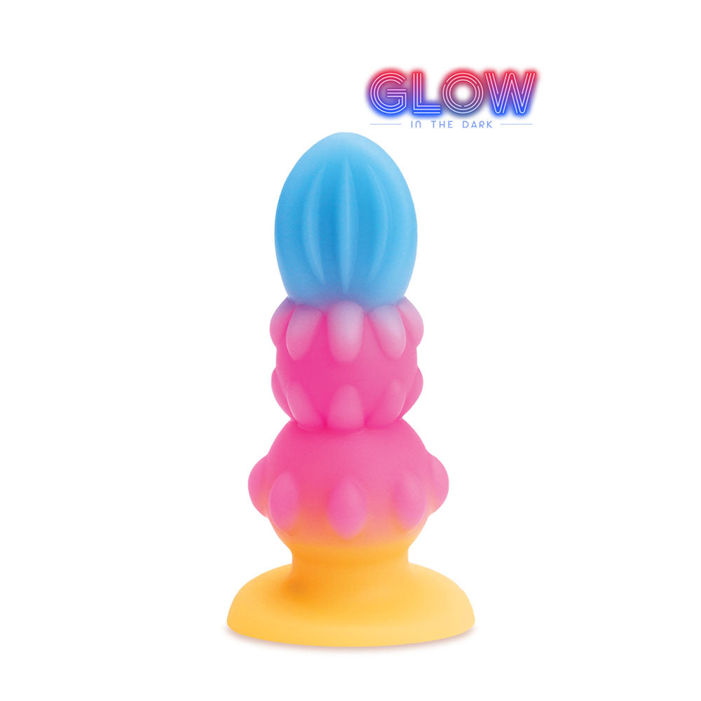 Alien Nation - Sprite Jr. - Glow in Dark Coloured 10.8 cm Fantasy Anal Plug-IC1367