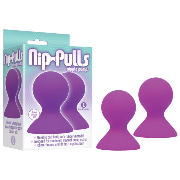 Nip-Pulls - Purple Nipple Suckers - Set of 2-IC2311-2