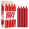 Make Me Melt Drip Candles - Red - Red Hot Drip Candles - 4 Pack-IC2324-2