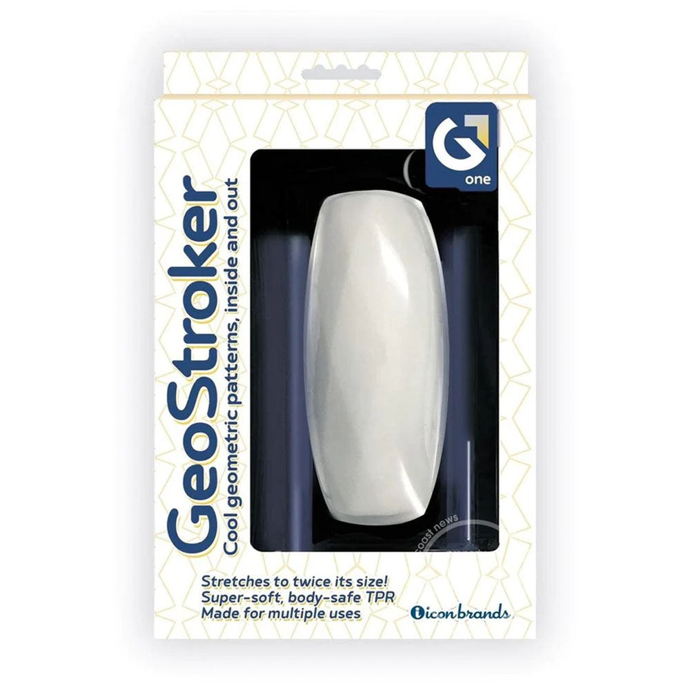 GeoStroker #1 - White 12.7 cm Stroker-IC3104