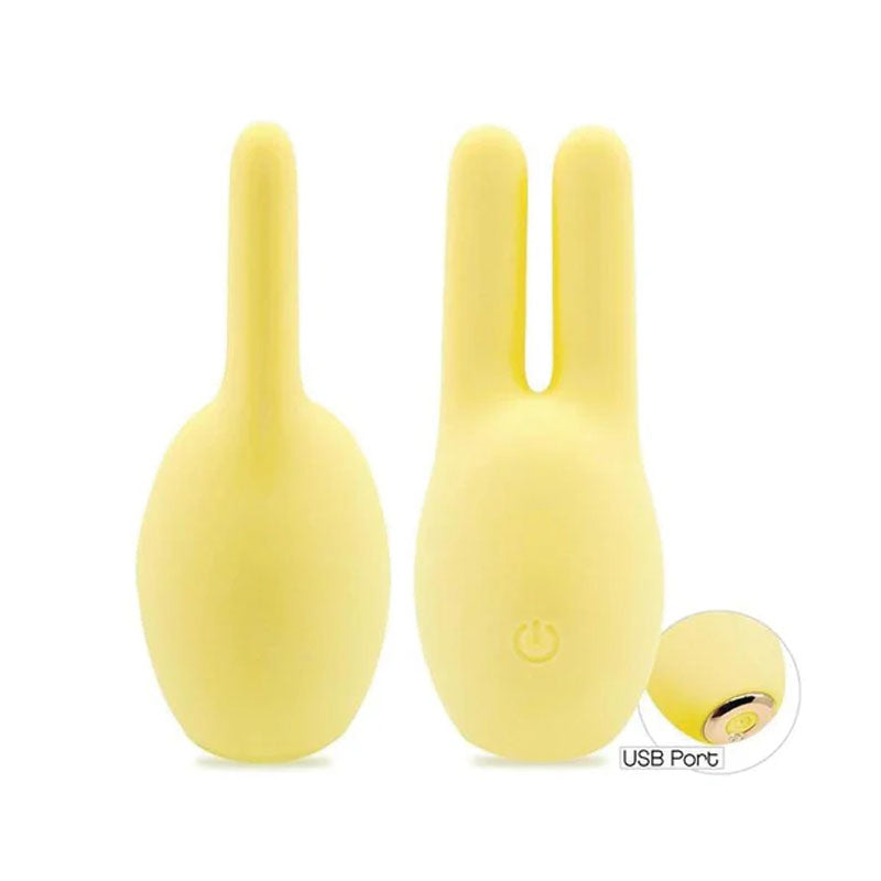  Honey Bunny - Yellow - Yellow USB Rechargeable Stimulator-IC4031