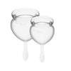 Satisfyer Feel Good Menstrual Cup (Transparent)-J1763-2