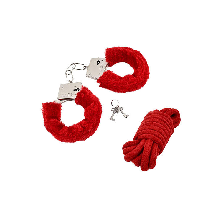Adam & Eve DELUXE RED HOT SEX KIT - Couples Kit - 13 Piece Set-J784 0000