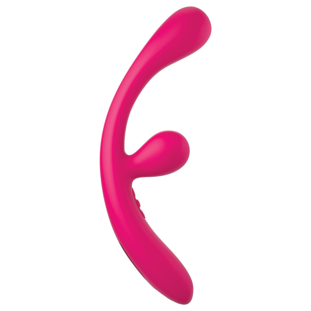 JimmyJane Reflexx Rabbit 3 - Pink 23 cm USB Rechargeable Vibrator-JJ10305