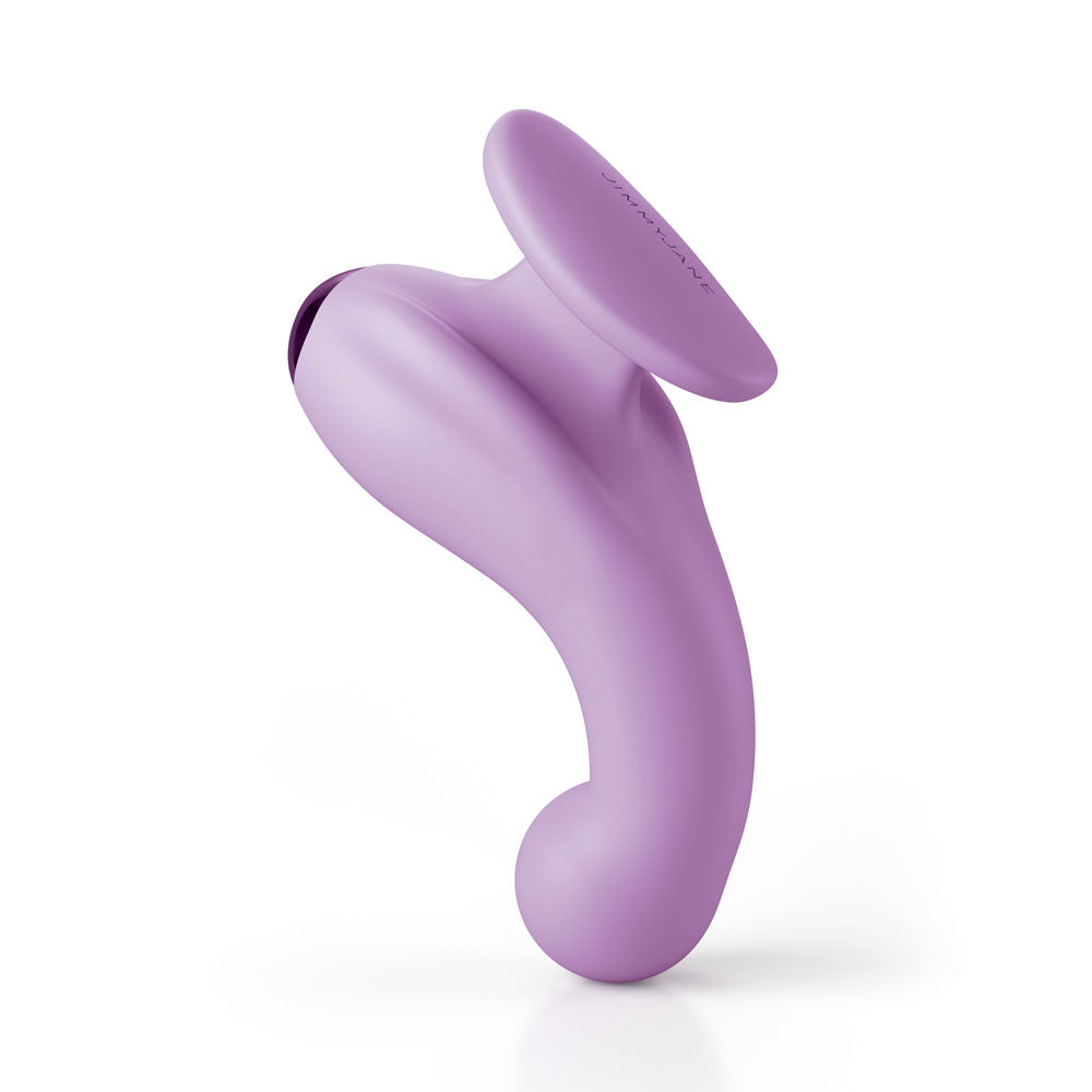 JimmyJane Curved Gripp - Purple USB Rechargeable Finger Stimulator-JJ10523