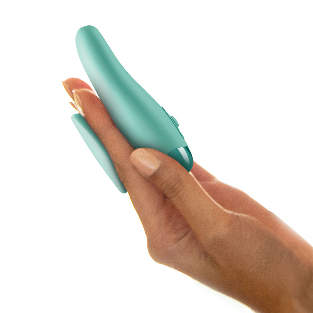 JimmyJane Form 2 Gripp - Teal 9.7 cm USB Rechargeable Handheld Stimulator-JJ10524