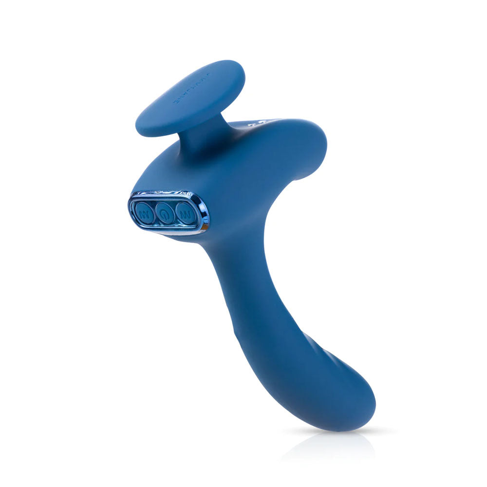 JimmyJane Solis Kyrios - Blue USB Rechargeable Prostate Massager with Remote-JJ10683