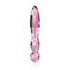 JimmyJane Dillenia Cissus - Clear Pink Glass 19.5 cm Dildo-JJ10750