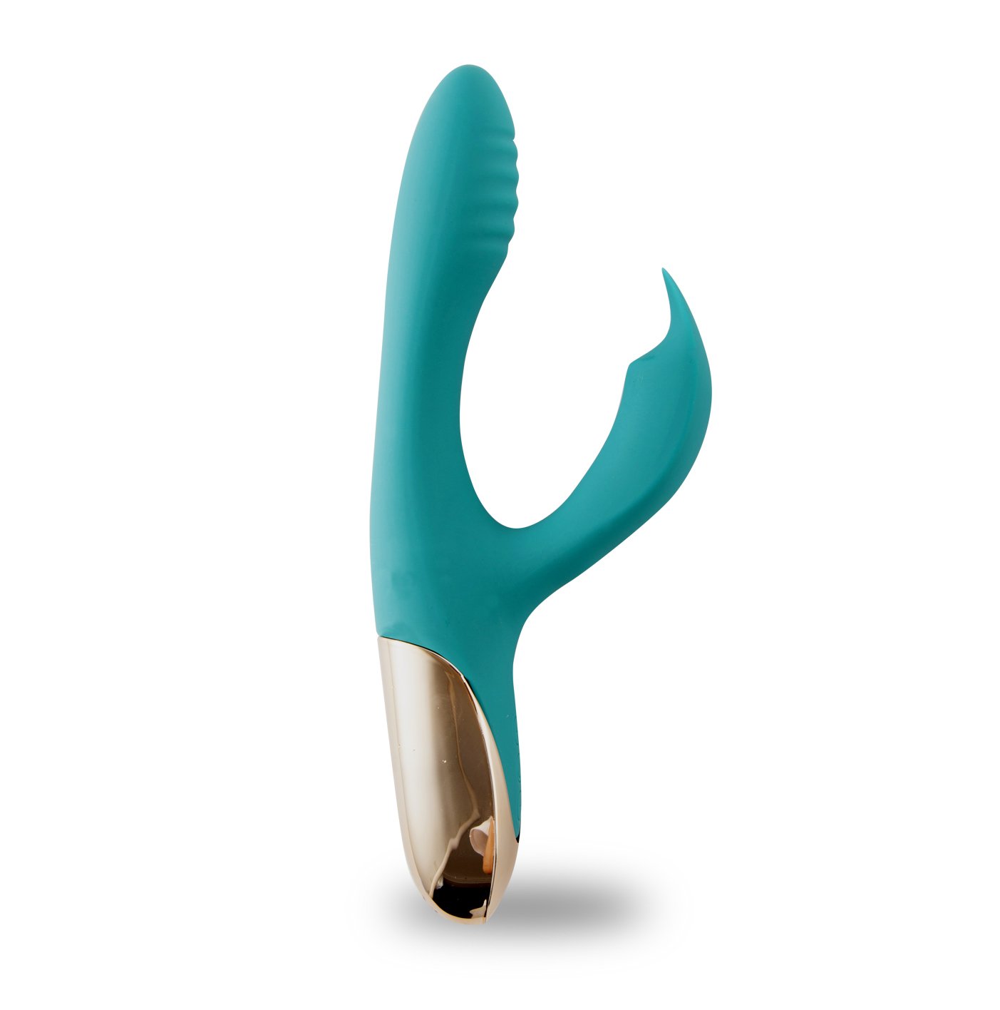 Maia Skyler - Green 21.6 cm USB Rechargeable Bendable Rabbit Vibrator-JM-18104