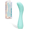 Adam & Eve GROOVY GLOW-UPS Flexie - Blue 19 cm USB Rechargeable G-Spot Vibrator - L181 4500