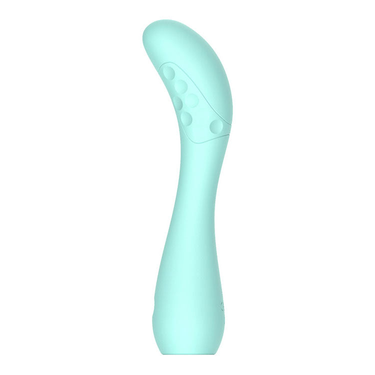 Adam & Eve GROOVY GLOW-UPS Flexie - Blue 19 cm USB Rechargeable G-Spot Vibrator - L181 4500