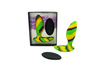 Colourful Camo IDYLIC Remote Control Butt Plug Yellow-LA-2019-5Y