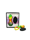 Colourful Camo Bravo Remote Control Cock Ring Yellow-LA-500928Y