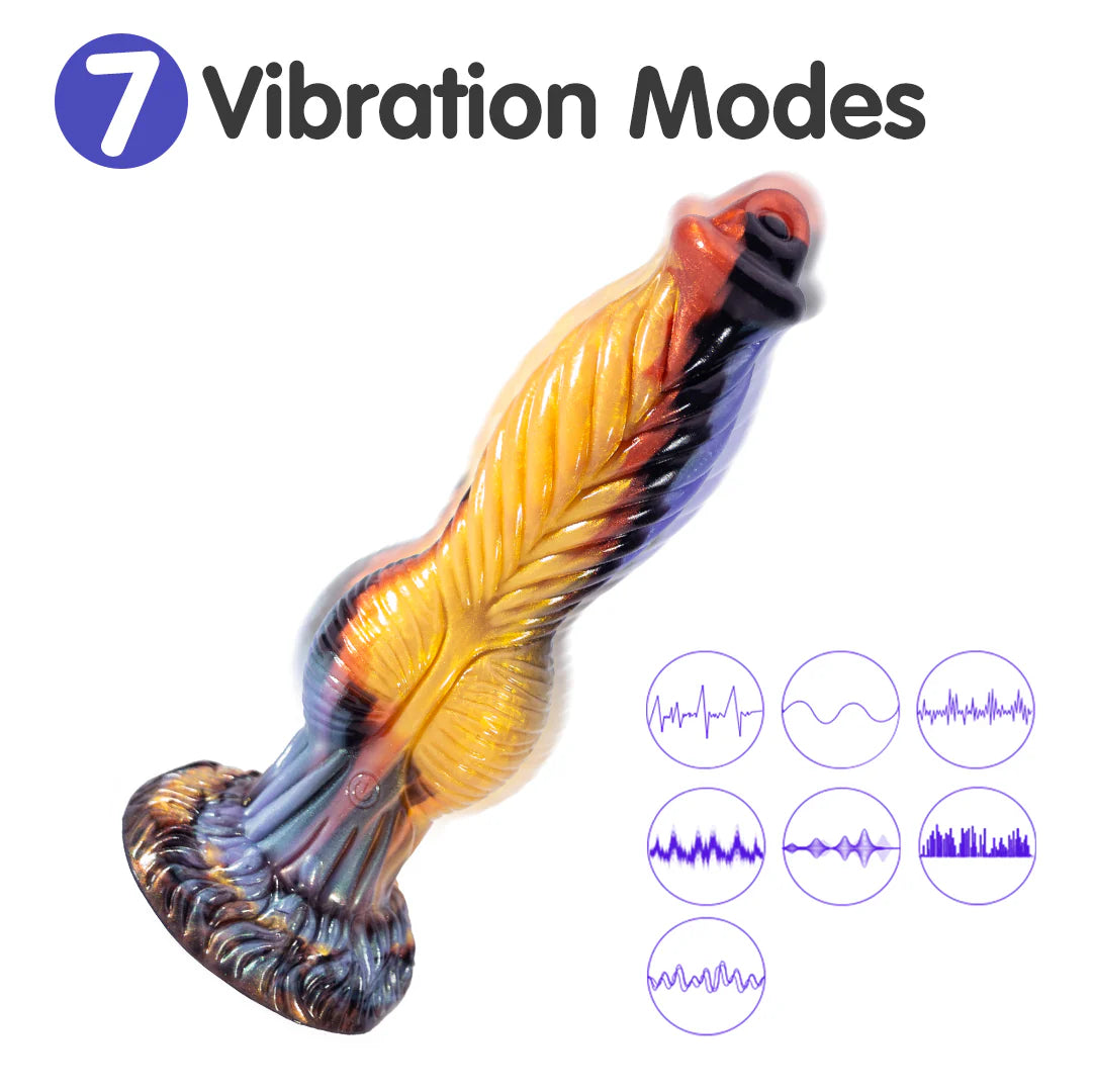 9.85" Big Monster Dildo w/ Remote Control