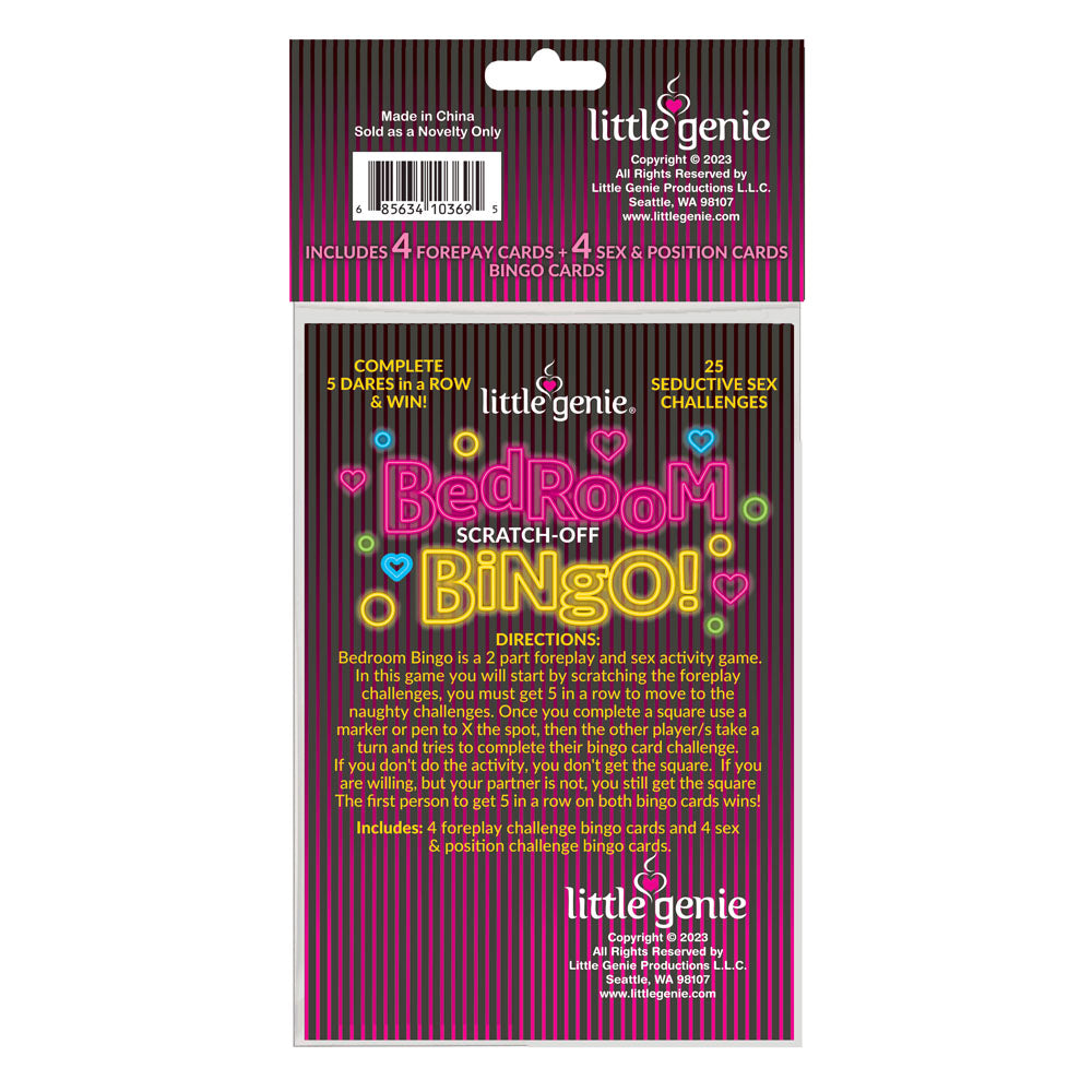 Bedroom Bingo - Foreplay Scratcher Card-LGBG.109