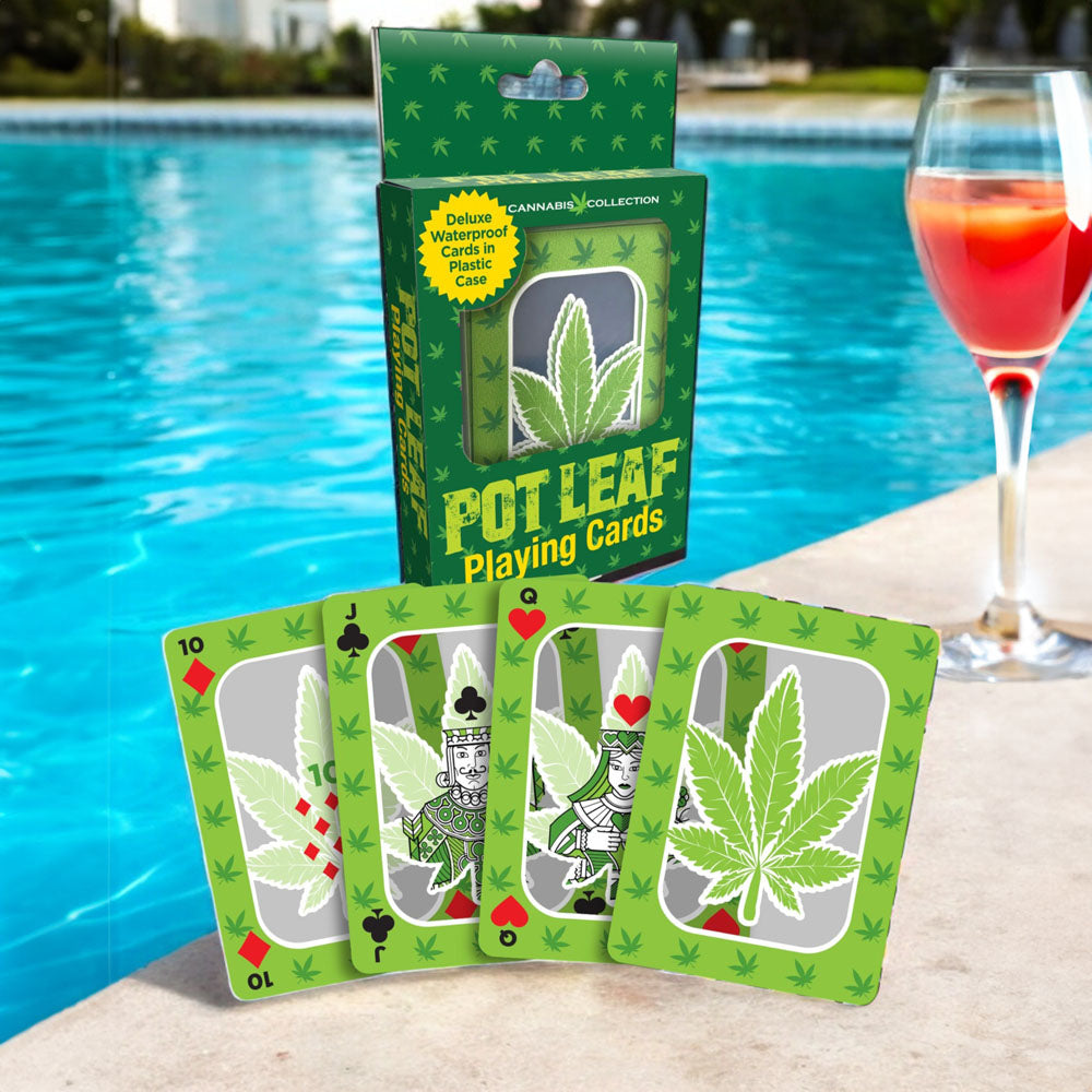 Waterproof Cannabis Playing Cards for Poker Nights