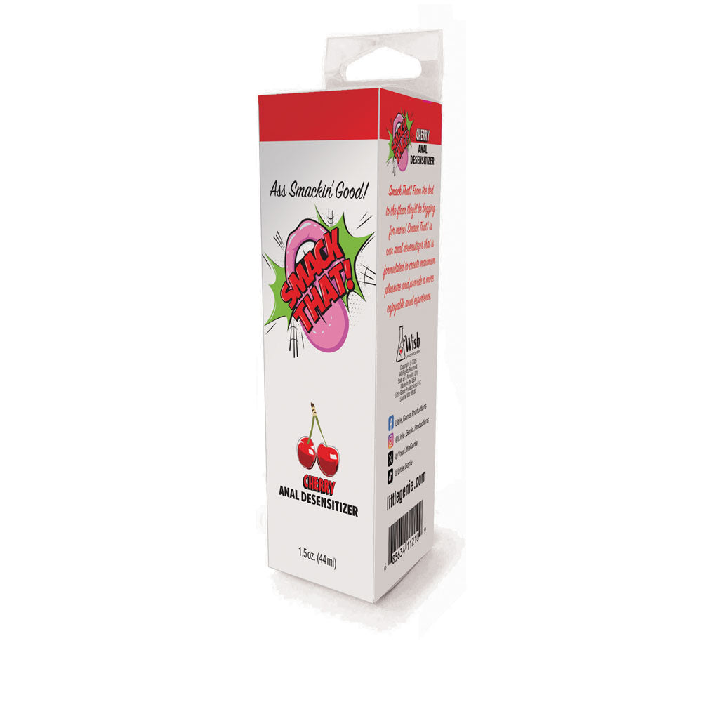 Smack That! Anal Desensitiser - Cherry - Cherry Flavoured Anal Desensitiser - 44 ml Tube-LGBT.431