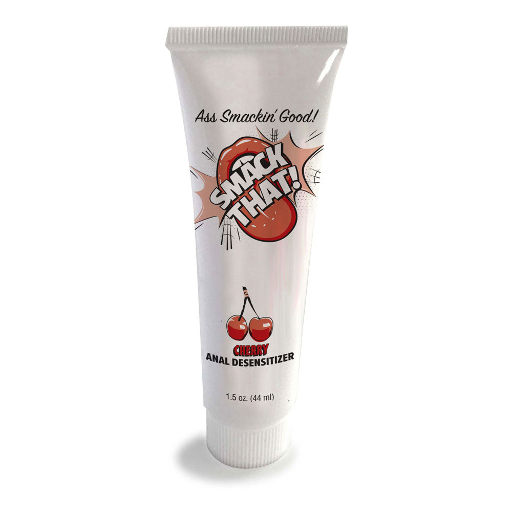 Smack That! Anal Desensitiser - Cherry - Cherry Flavoured Anal Desensitiser - 44 ml Tube-LGBT.431