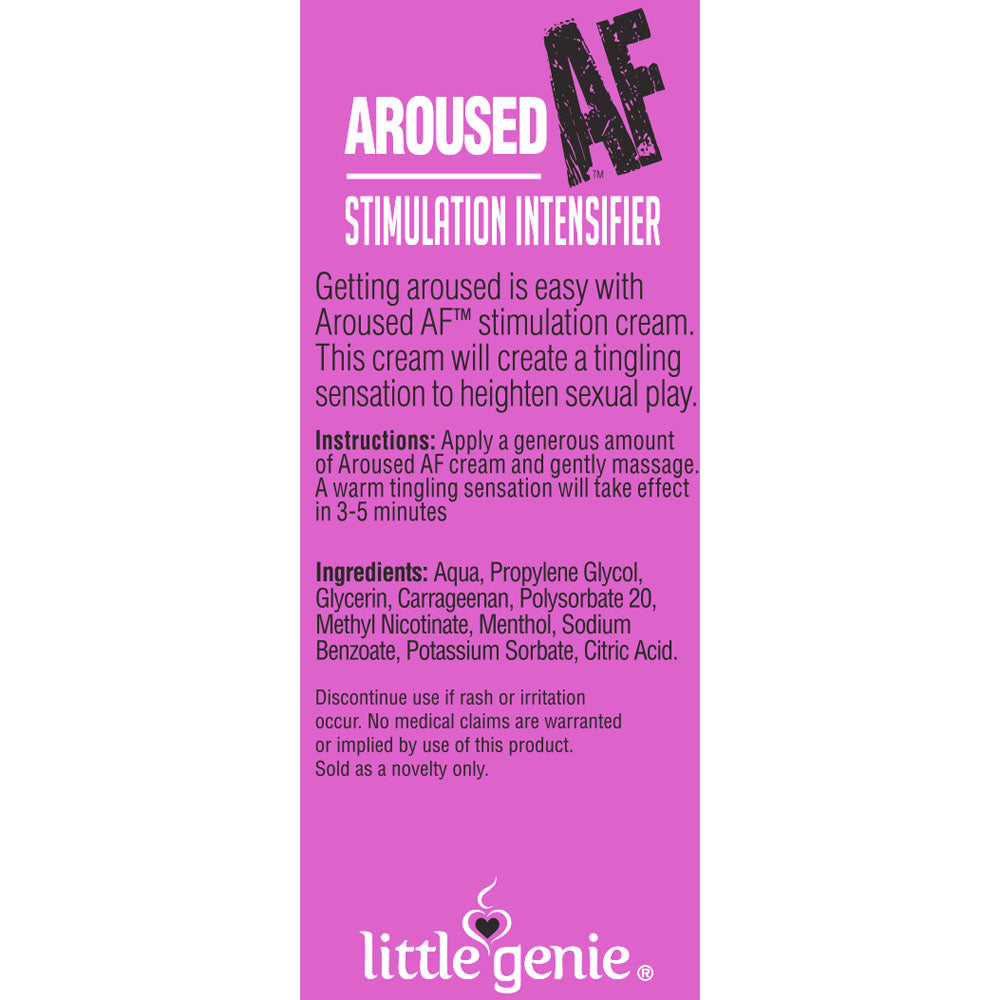 Aroused AF - Couples Stimulation Cream - 44 ml (1.5oz) Tube - LGBT.600