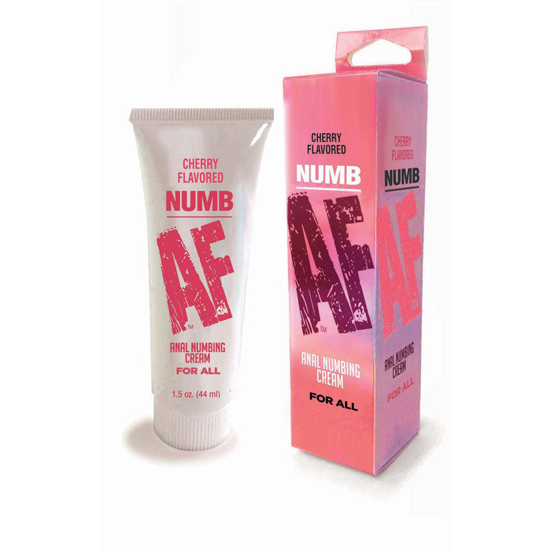 Numb AF - Cherry - Cherry Flavoured Anal Numbing Cream - 44 ml Tube-LGBT.610