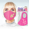 Bridal Face Mask - Bride To Be - Glow Pink Novelty Mask-LGCP.1028