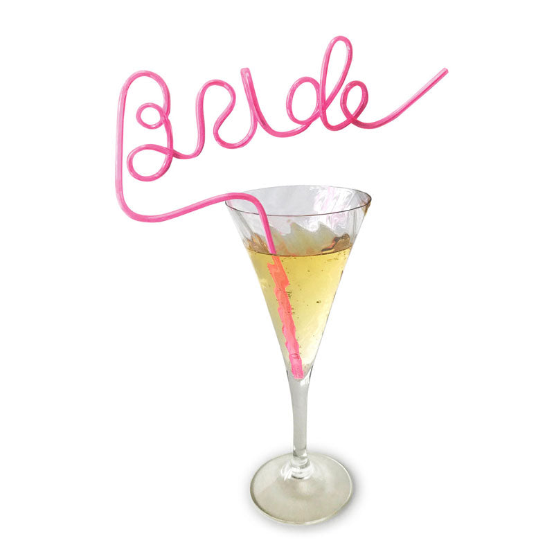 Glitterati - Bride Straw - Hens Party Novelty-LGCP.1090