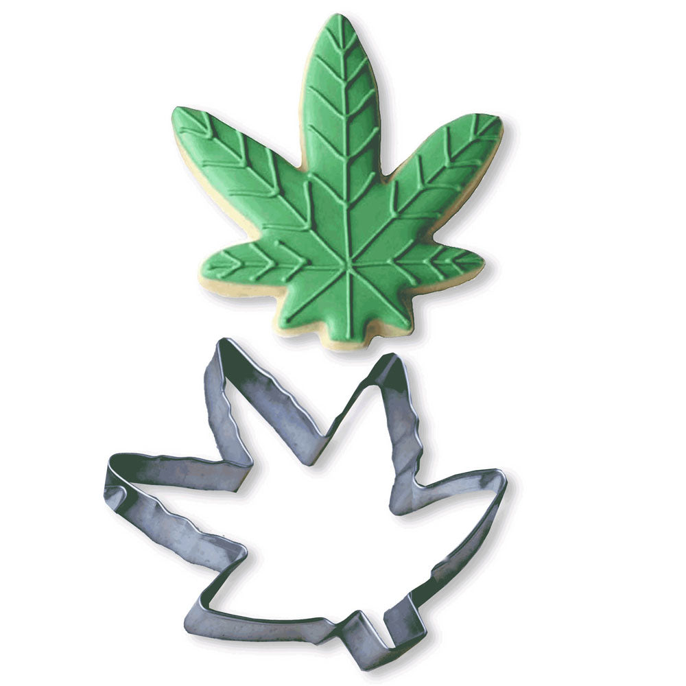 Cannabis Cookie Cutter - Metal Cookie Cutter-LGCP.1130