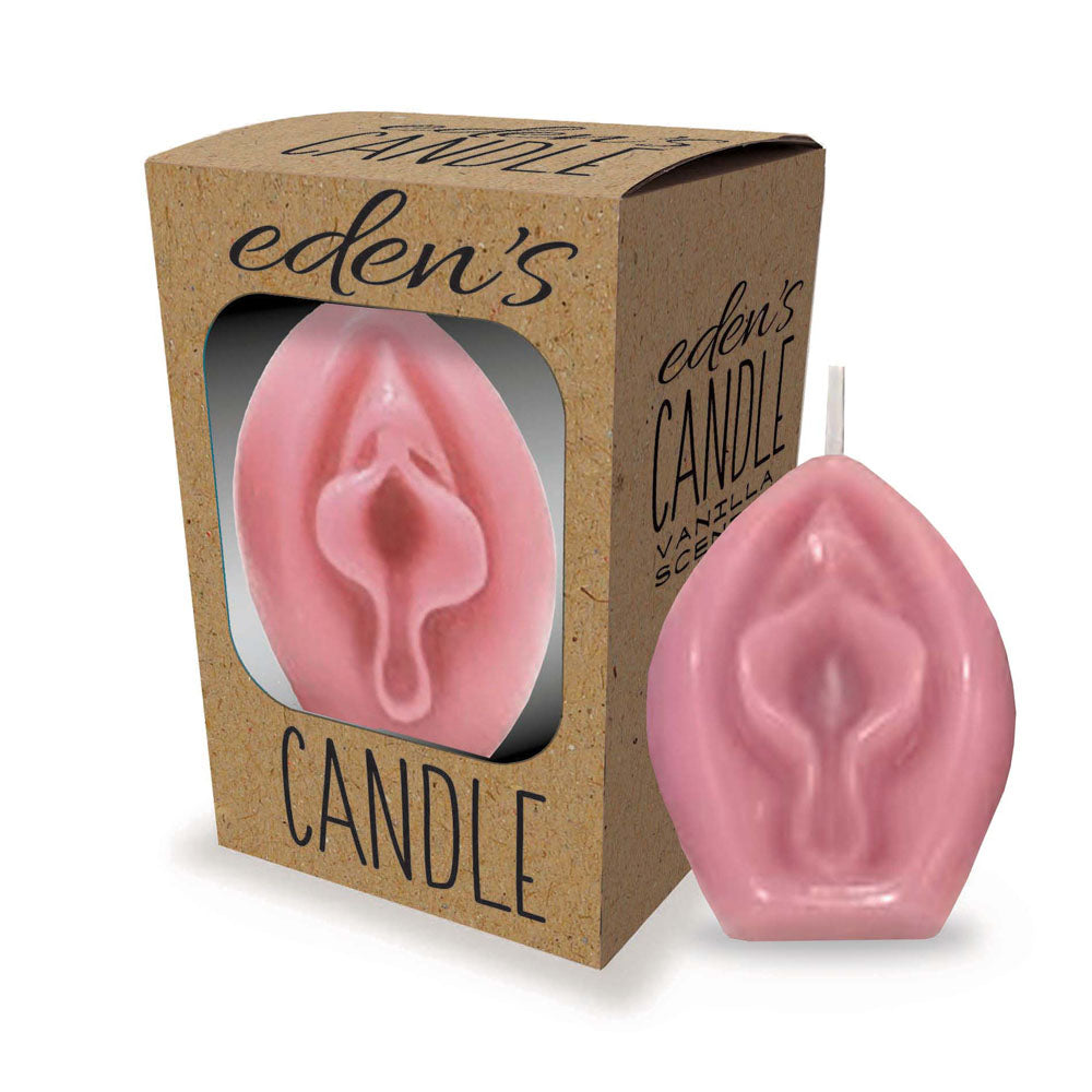 Edens Candles Vagina - Vanilla - Display of 12 - Coloured Vanilla Scented Candles - Set of 12-LGCP.1161