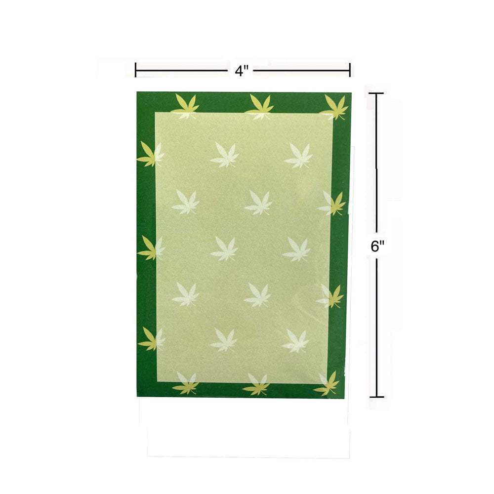 Cannabis Leaf Notepad - Novelty Notepad - 100 Pages-LGCP.1229