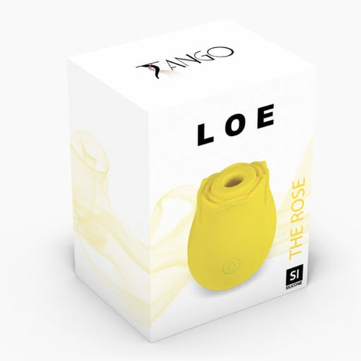 LOE THE ROSE PREMIUM SUCTION STIMULATOR - YELLOW-LOE007049