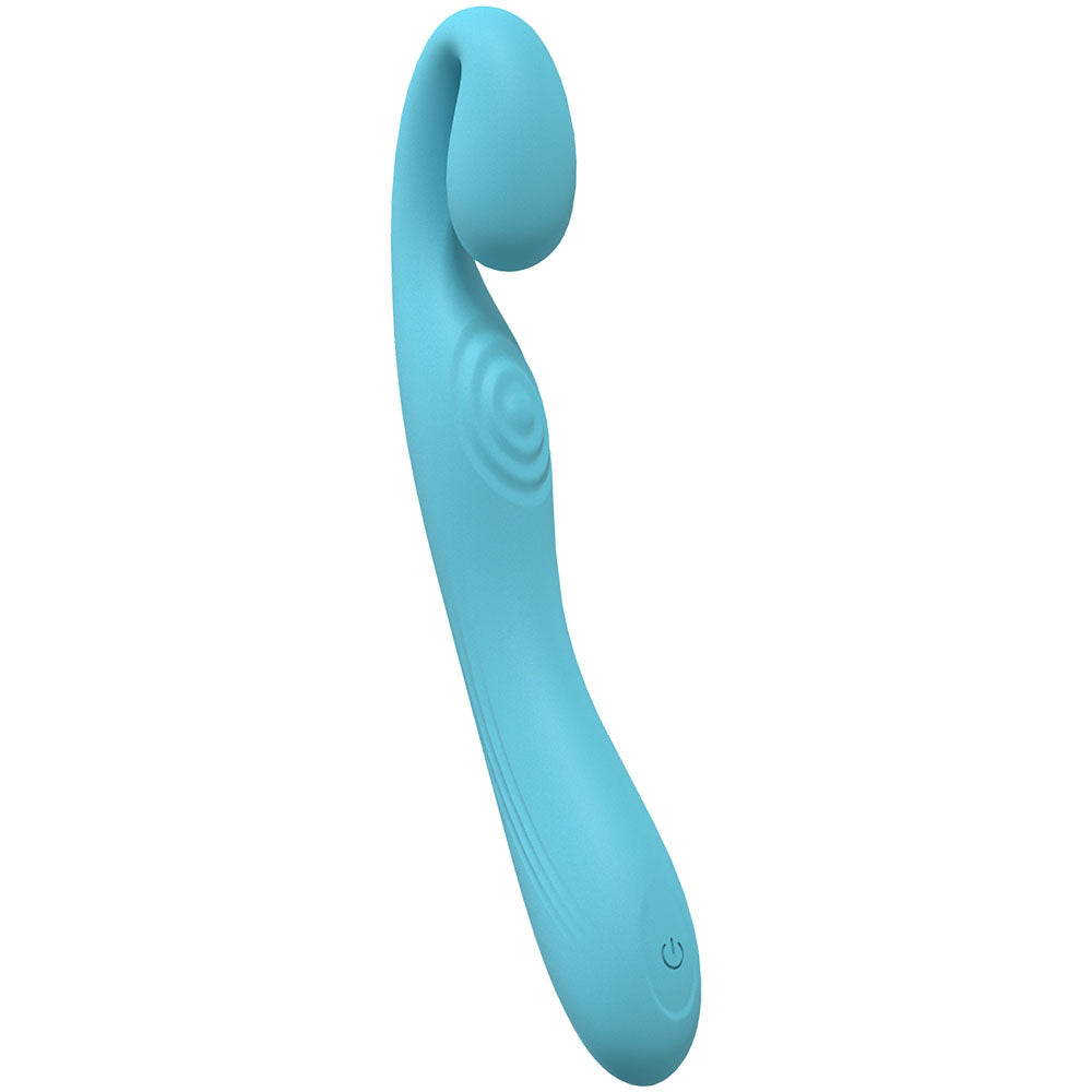 LOVELINE Obsession - Blue - Blue 18.4 cm USB Rechargeable Vibrator-LOVU011BLU