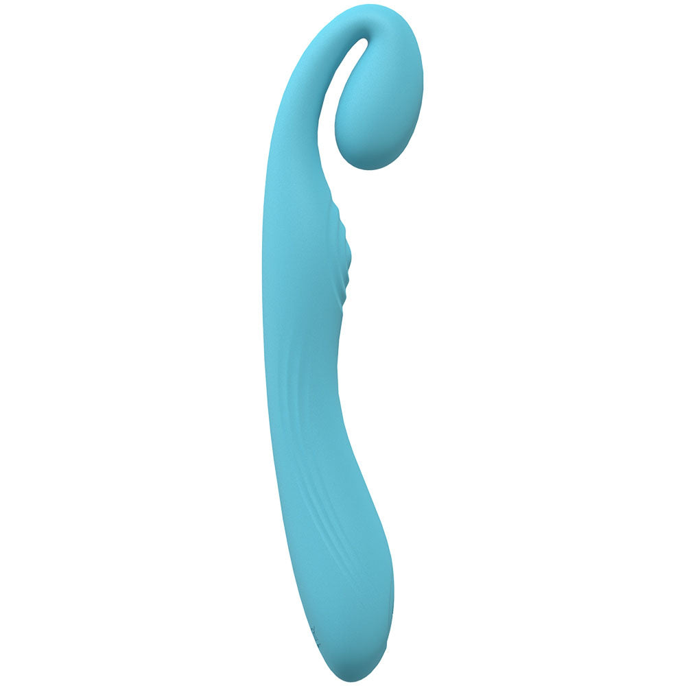 LOVELINE Obsession - Blue - Blue 18.4 cm USB Rechargeable Vibrator-LOVU011BLU