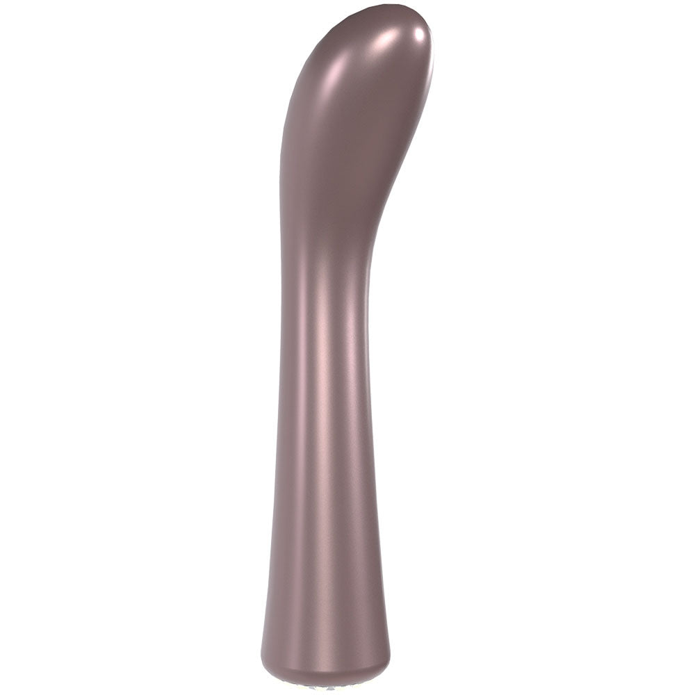 LOVELINE La Perla III - Pink - Pearlescent Pink 19.2 cm USB Rechargeable Vibrator-LOVU025PPNK