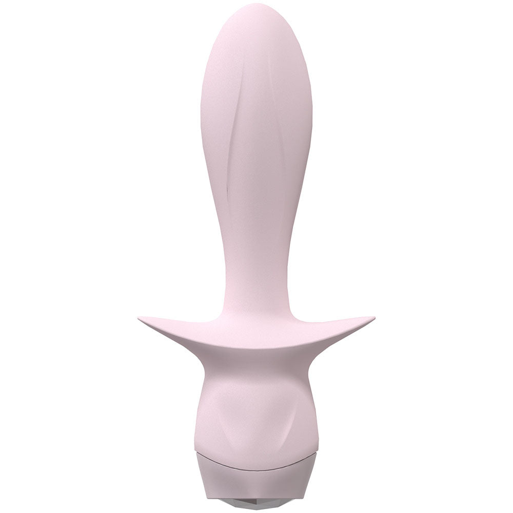 LOVELINE Jubilee - Pink 13.5 cm USB Rechargeable Vibrating Anal Plug-LOVU029PNK