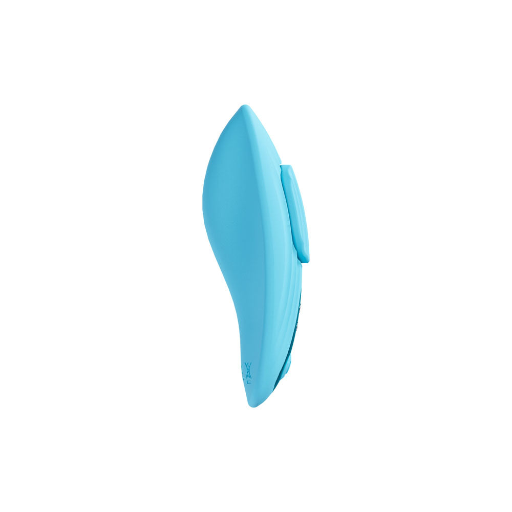 LOVELINE Celeste - Blue - Blue USB Rechargeable Panty Vibrator with Wireless Remote-LOVU054BLU
