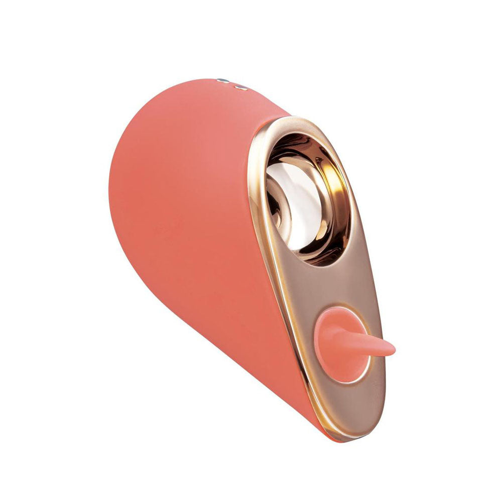 LAPDANCE Heartbreaker - Pink USB Rechargeable Pulsating & Licking Stimulators-LT201