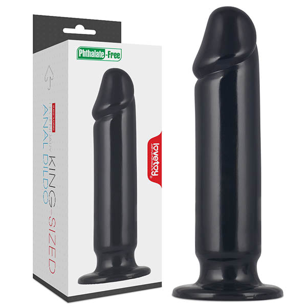 King Sized 9.25 Anal Dildo - Black 23.5 cm Mega Anal Dong-LV2243