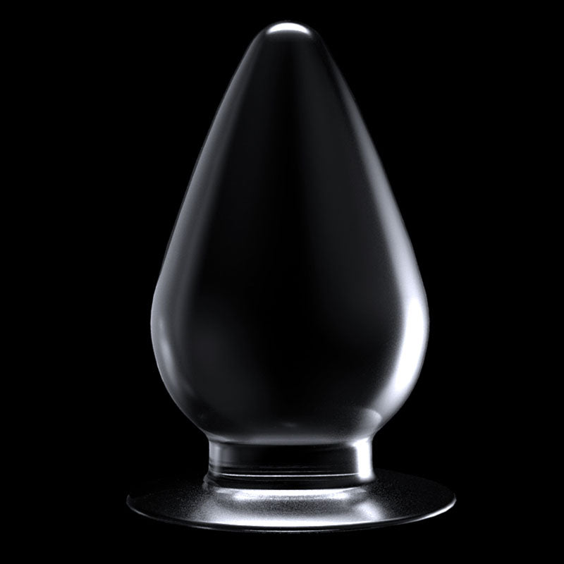 Flawless Clear Anal Plug 4.5 - Clear 11.5 cm Butt Plug-LV310017