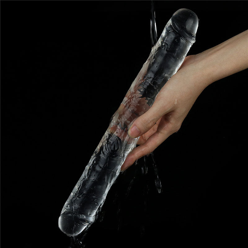 Flawless Clear Double Dildo 12 - Clear 30 cm Double Dong-LV310018