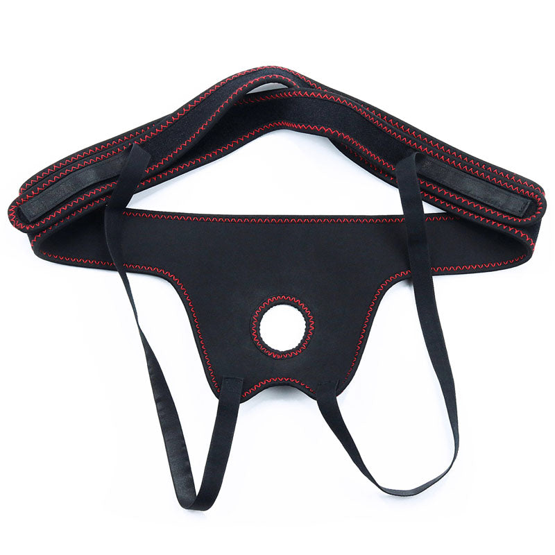 Ingen Easy Strap-On Harness - Black Adjustable Strap-On Harness (No Probe Included)-LV715004