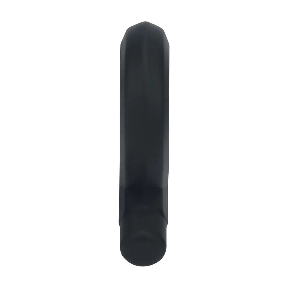 LEVELZ Pencil Liquid Silicone Cock Ring - Black Cock Ring-LVL01-0035BLK